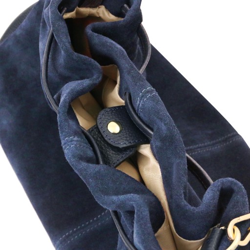 Allure Soft suede leather shopping bag