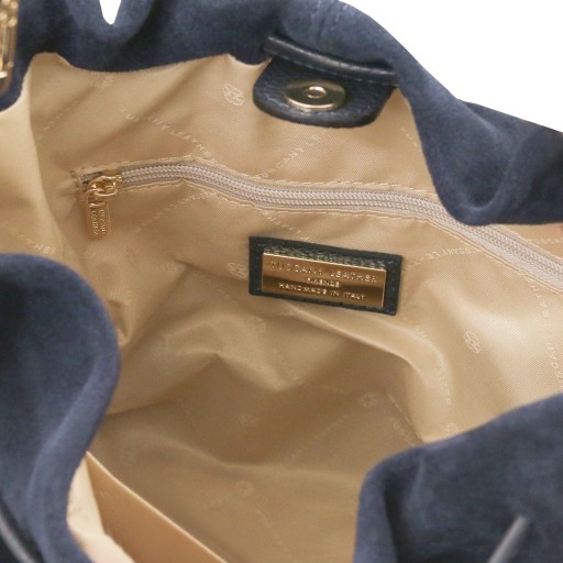 Allure Soft suede leather shopping bag