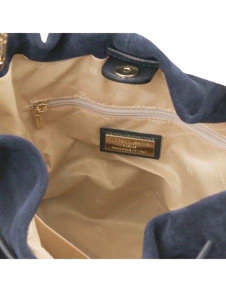 Allure Soft suede leather shopping bag