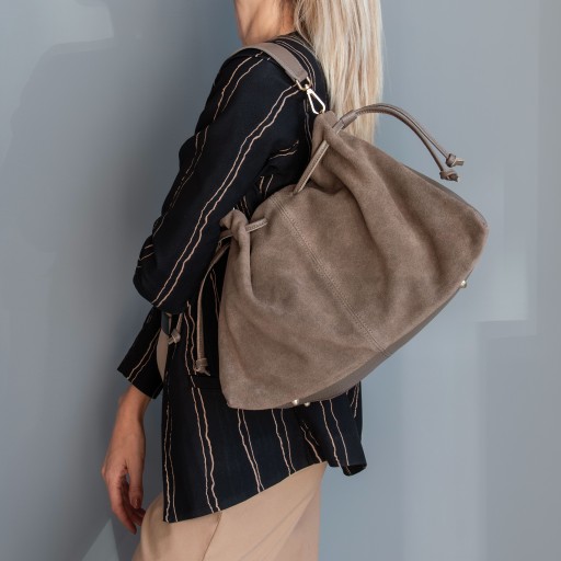 Allure Weicher Shopper aus Veloursleder