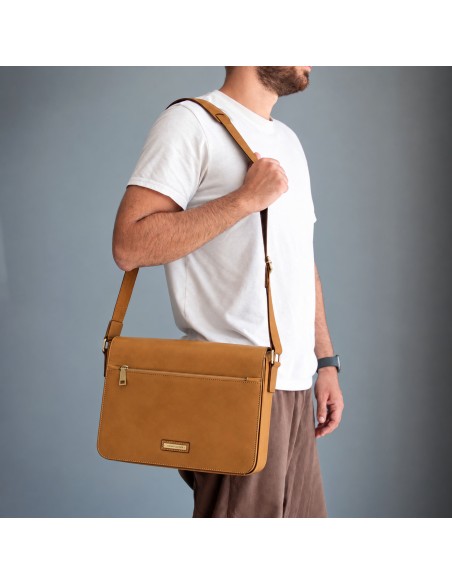 Messenger Leather messenger bag
