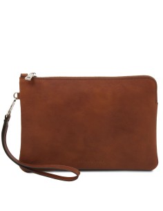 Will Leather clutch bag with handle 2