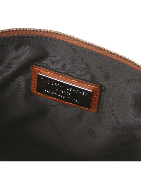 Will Leder Clutch mit Henkel