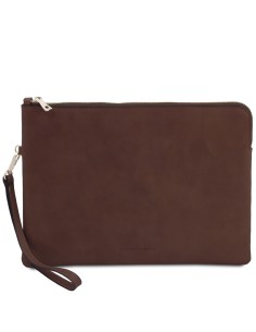 Giulio Maxi Lederclutch mit Henkel