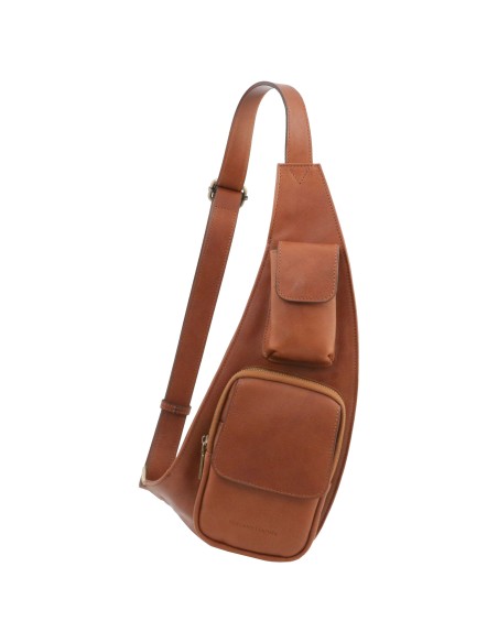 Brusttasche aus Leder
