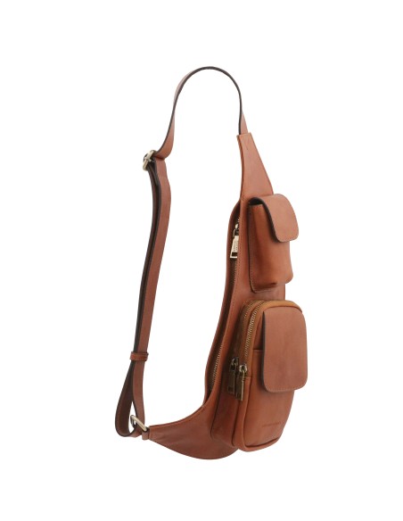 Brusttasche aus Leder