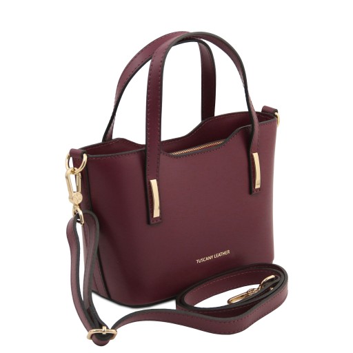Olimpia Ledertasche aus Leder Klein