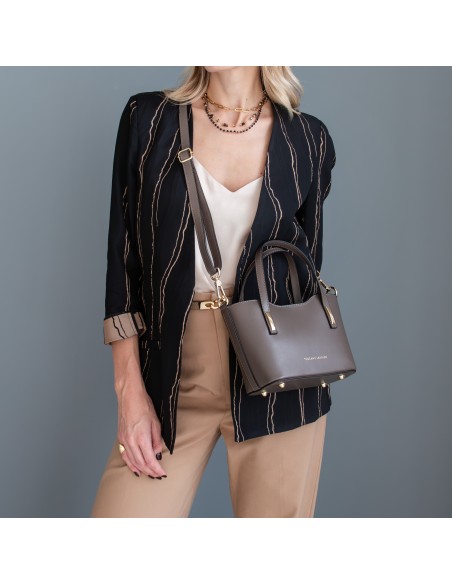 Olimpia Ledertasche aus Leder Klein
