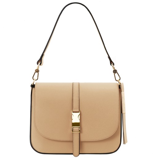 Nausica Leather shoulder bag