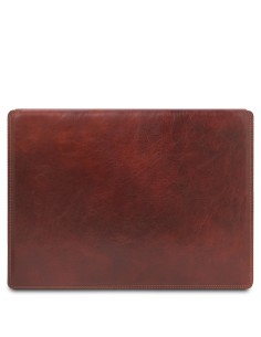 Leder Schreibtischunterlage mit Innenfach 2