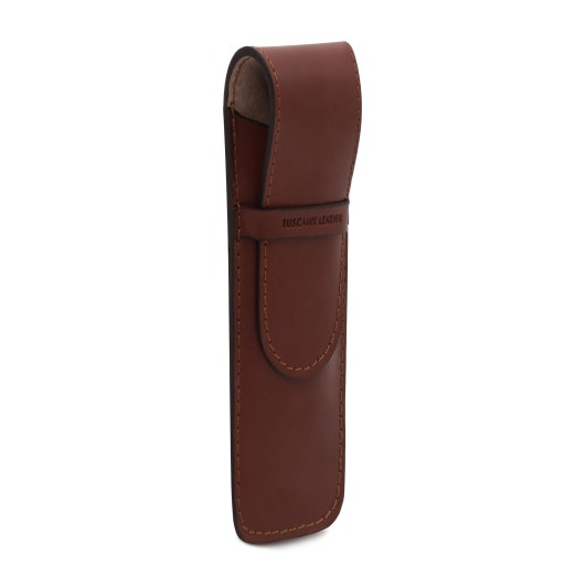 Exclusive leather pen holder