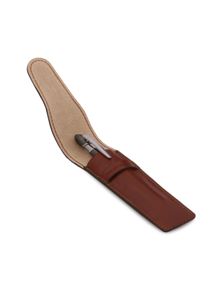 Exklusives Stiftetui aus Leder