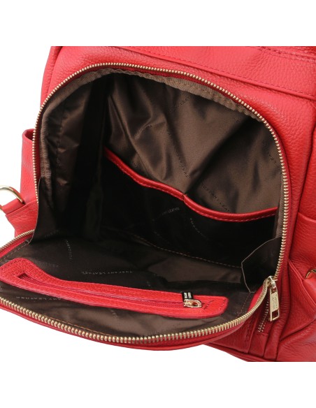 TL Bag Lederrucksack aus weichem Leder