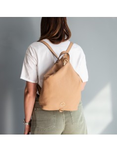 Dublin Rucksack aus weichem Leder 2