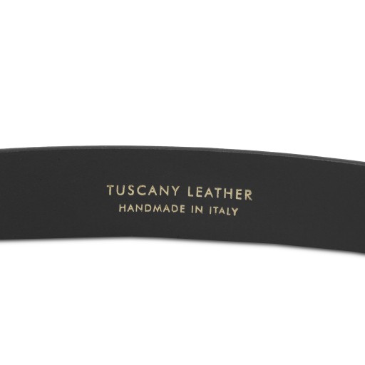 Handcrafted leather belt 35mm for jeans 95 cm