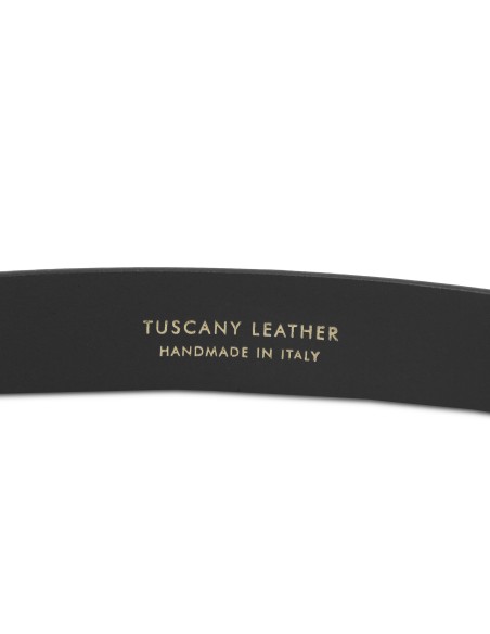 Handcrafted leather belt 35mm for jeans 95 cm