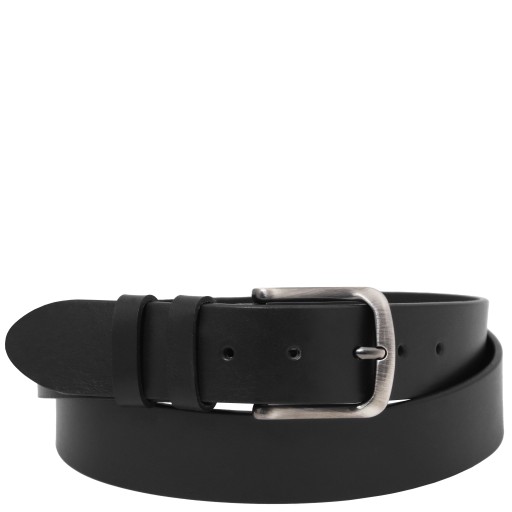 Handcrafted leather belt 40mm for jeans 95 cm