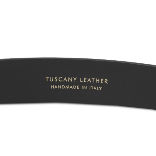 Handcrafted leather belt 40mm for jeans 95 cm