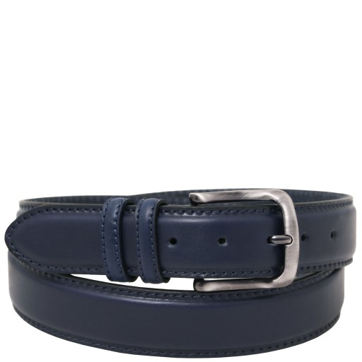 Classic Tuscan padded leather belt 40mm 95 cm