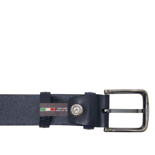 Classic Tuscan padded leather belt 40mm 95 cm