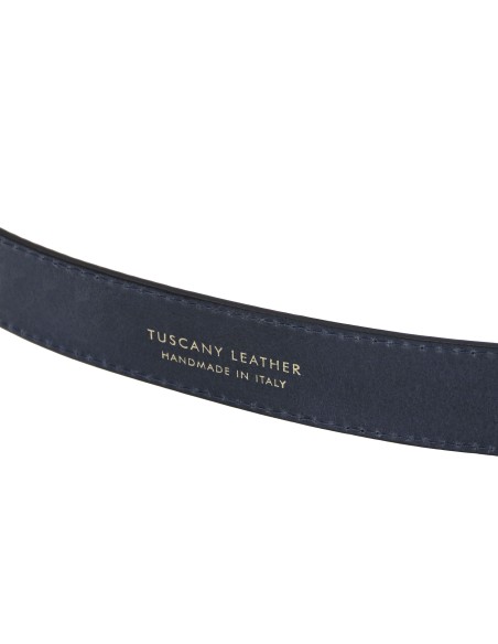 Klassischer toskanischer ledergurtel 40mm mit polsterung 95 cm