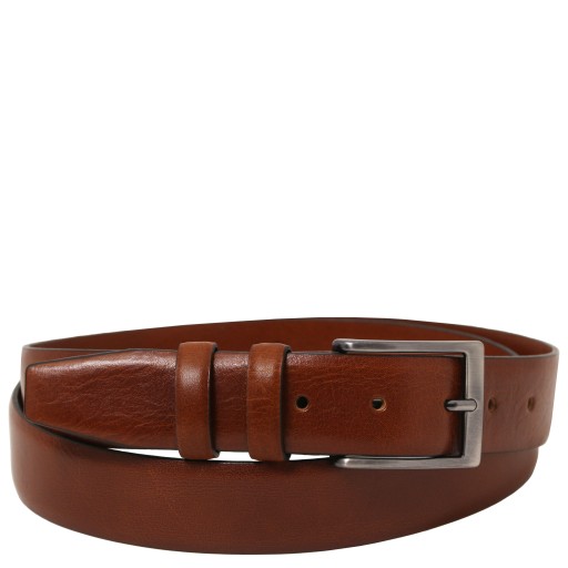 Classic full grain leather belt 35mm 95 cm