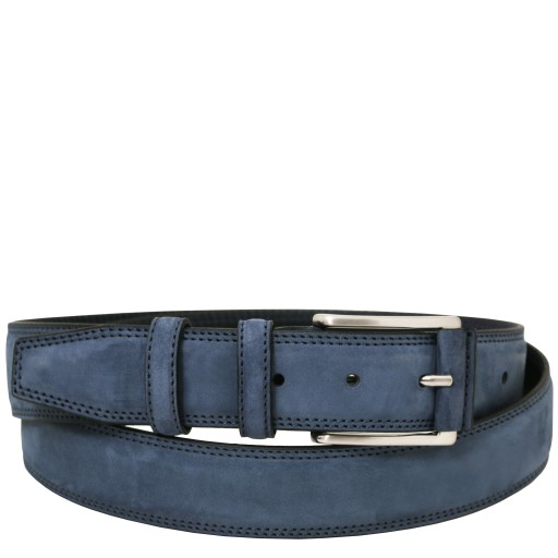 Elegant nubuck leather belt 35mm 95 cm