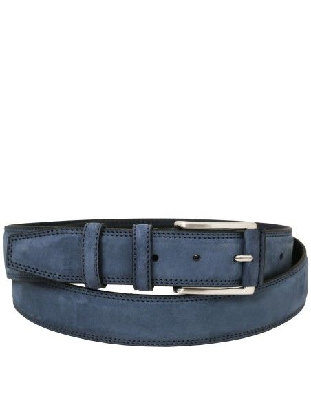 Elegant nubuck leather belt 35mm 95 cm