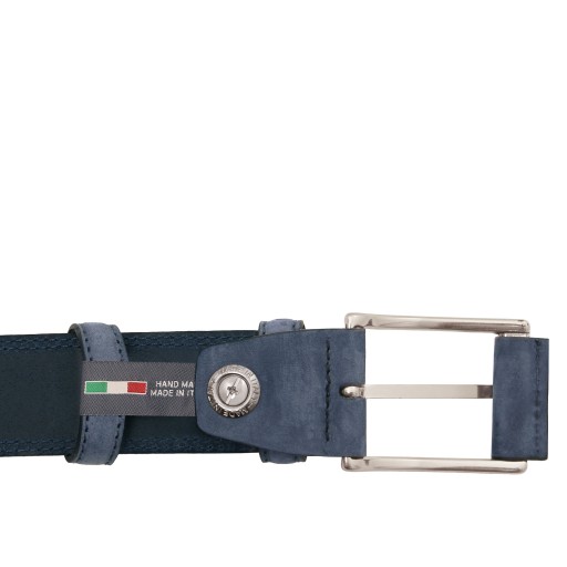Eleganter nubukledergurtel 35mm 95 cm