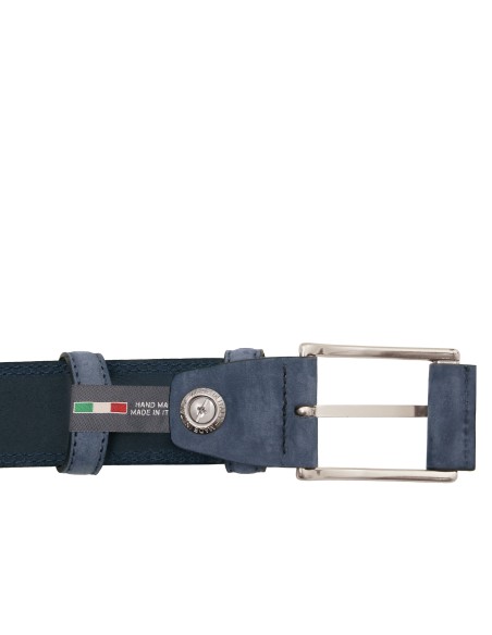 Elegant nubuck leather belt 35mm 95 cm