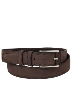 Elegant nubuck leather belt 35mm 95 cm
