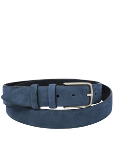 Elegant nubuck leather belt 35mm 95 cm 2