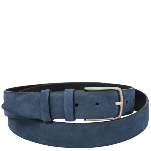 Elegant nubuck leather belt 35mm 95 cm