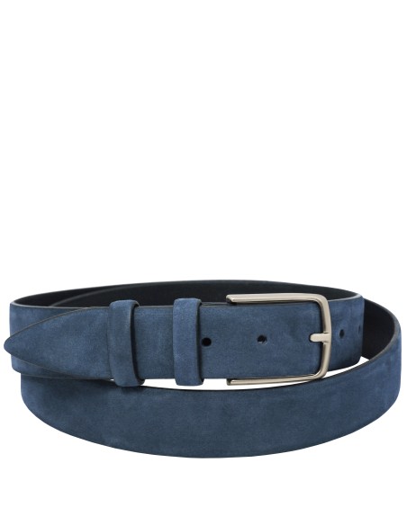 Elegant nubuck leather belt 35mm 95 cm