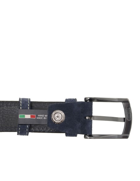 Casual suede leather belt 35mm 95 cm