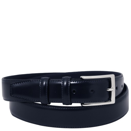 Eleganter gebursteter ledergurtel 35mm 95 cm