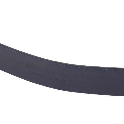 Elegant brushed leather belt 35mm 95 cm