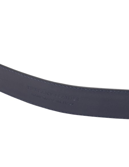 Elegant brushed leather belt 35mm 95 cm