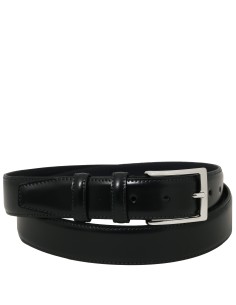 Eleganter gebursteter ledergurtel 35mm 95 cm