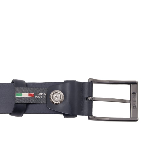 Eleganter gebursteter ledergurtel 35mm 95 cm