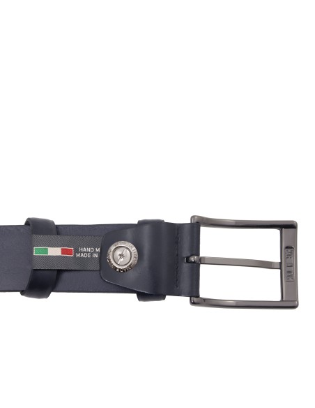 Elegant brushed leather belt 35mm 95 cm