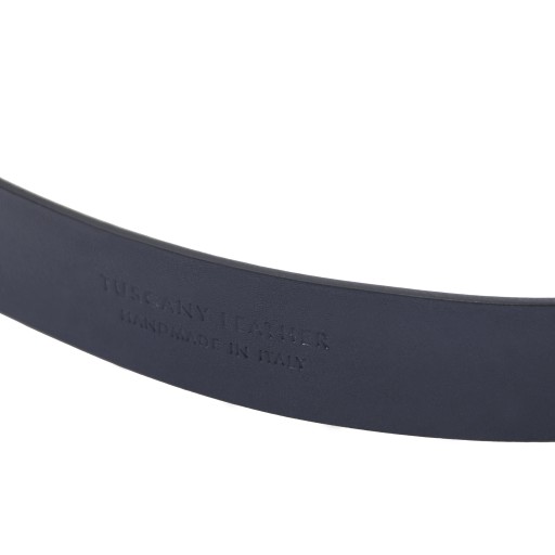 Elegant brushed leather belt 35mm 95 cm