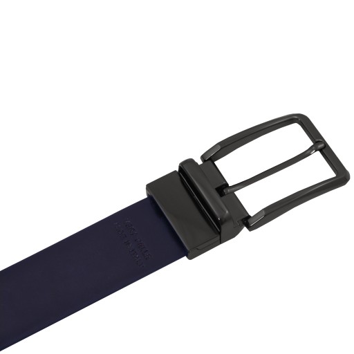 Elegant double sided brushed leather belt 35mm 95 cm