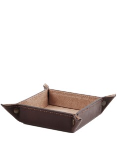 Exklusive Lederschale Gross
