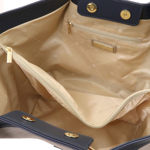 Soleil Shopping Tasche aus Wildleder