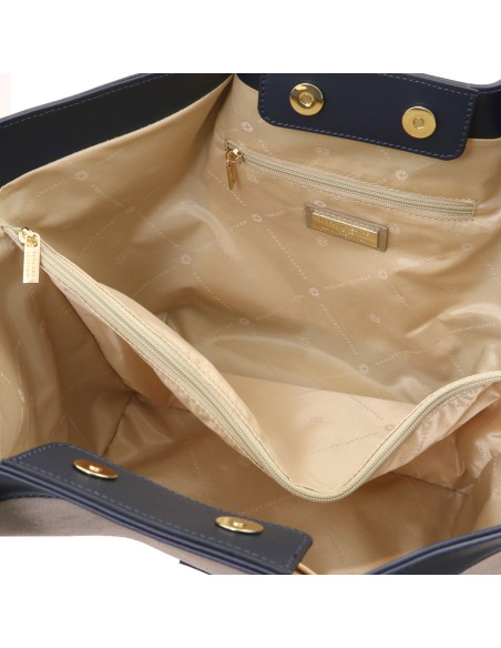 Soleil Shopping Tasche aus Wildleder