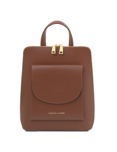 Paris Small leather backpack for women 2