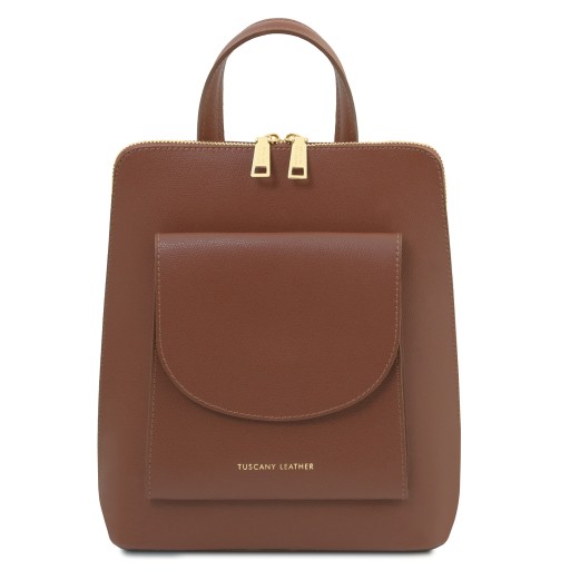 Paris Small leather backpack for women