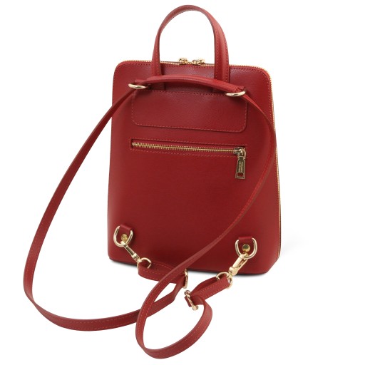 Paris Small leather backpack for women