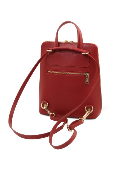 Paris Small leather backpack for women